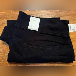 Style & Co Black Ella Capri Jeans